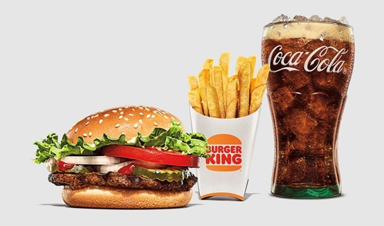 Burger King Whopper Jr. meal