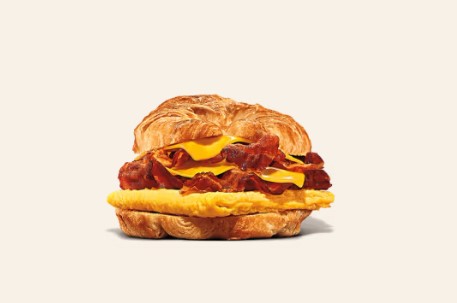 Double Bacon, Egg & Cheese Croissan'wich