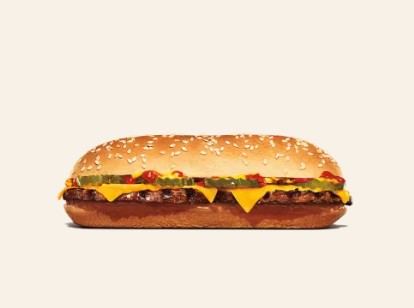 Extra Long Cheeseburger