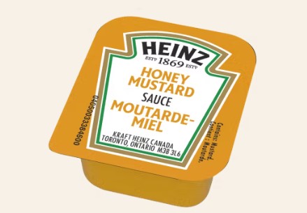 Honey Mustard Sauce Dip Cup