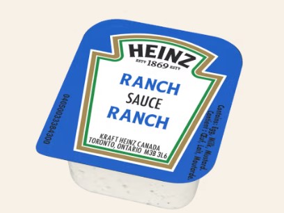 Ranch Sauce Dip Cup