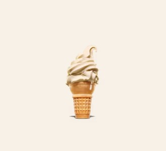 Burger King Soft Serve Cone